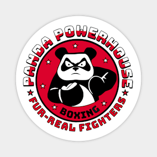 Boxing Panda Magnet